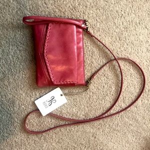 Hobo “stroll” crossbody bag.  Color is Blossom